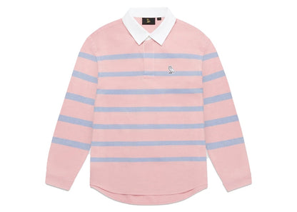 OVO Striped Oxford Rugby Pink/Blue