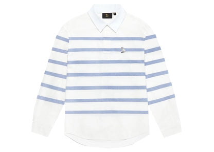 OVO Striped Oxford Rugby White/Blue