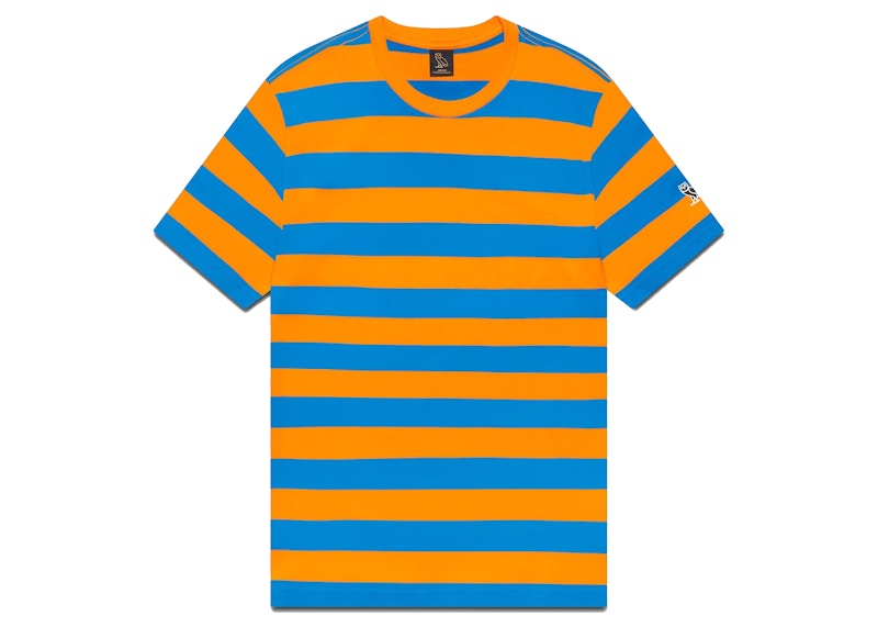 OVO Summer Stripe T-shirt Fountain/Apricot