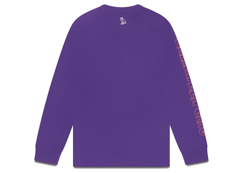 OVO Terror Longsleeve T-shirt Purple
