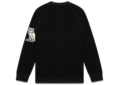 OVO Terry Cloth Crewneck Black