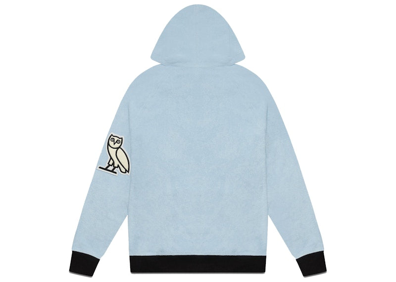 OVO Terry Cloth Hoodie Sky Blue