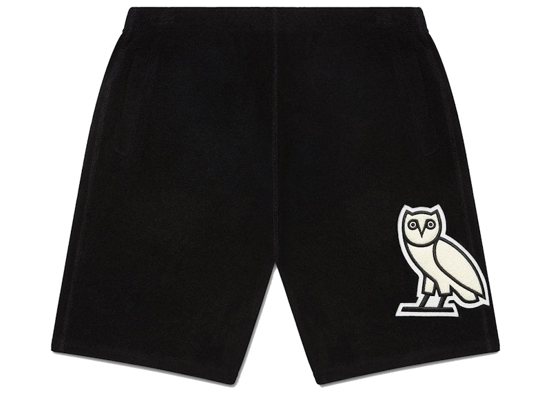OVO Terry Cloth Short Black