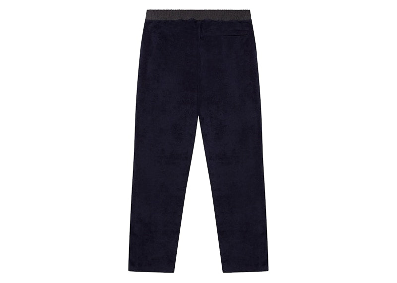 OVO Terry Cloth Track Pant Navy