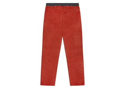 OVO Terry Cloth Track Pant Red