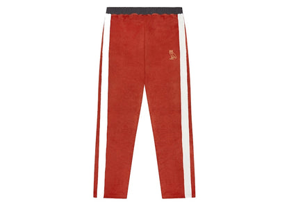 OVO Terry Cloth Track Pant Red