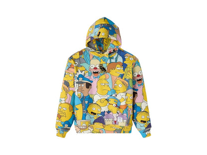 OVO The Simpsons All Over Print Hoodie Multi