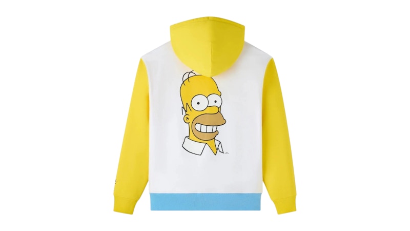 OVO The Simpsons Homer Hoodie White/Yellow