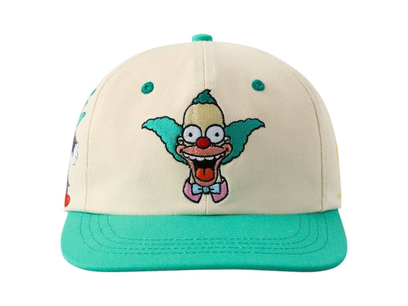 OVO The Simpsons Krusty The Clown Snapback Cap Taupe/Teal