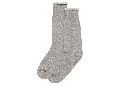 OVO Thermohair Socks Heather Grey