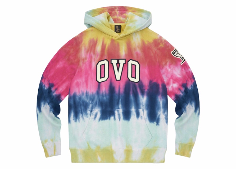 OVO Tie Dye Arch Hoodie Multi