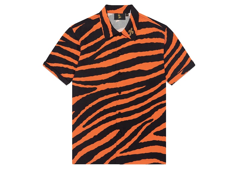 OVO Tiger Camp Shirt Orange