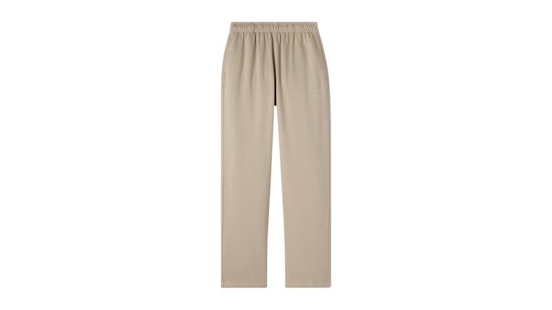 OVO Tonal Stitch Open-Hem Sweatpant Beige