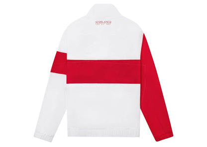 OVO Track Suit Half Zip White/Red