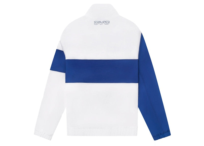OVO Track Suit Half Zip White/Royal Blue