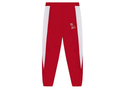 OVO Track Suit Pant White/Red
