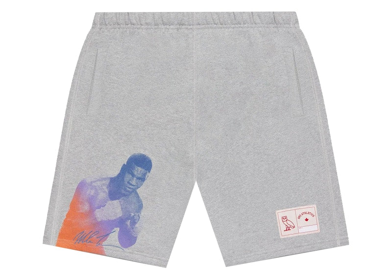 OVO Tyson Signature Sweatshort Heather Grey