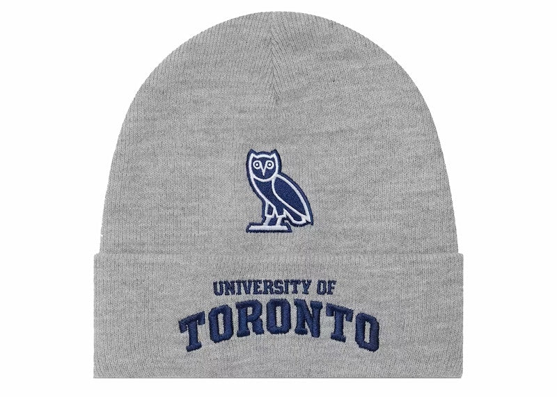 OVO U Of T Beanie Heather Grey