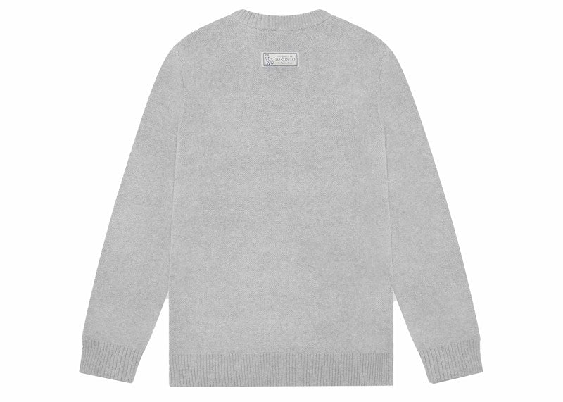 OVO U Of T Crewneck Sweater Heather Grey