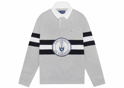 OVO U Of T Rugby Polo Heather Grey