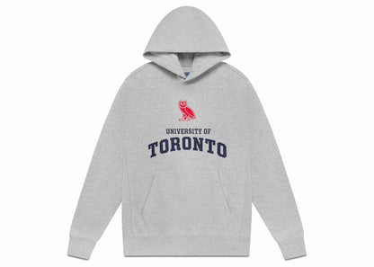 OVO U Of T University Hoodie Heather Grey