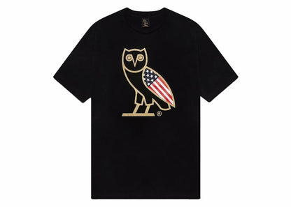OVO USA OG Owl T-shirt Black