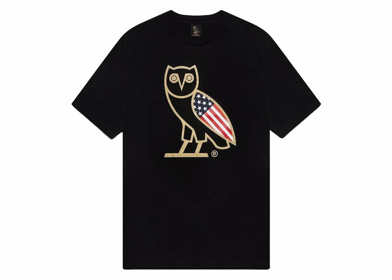 OVO USA OG Owl T-shirt Black