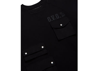 OVO Utility Crewneck Black