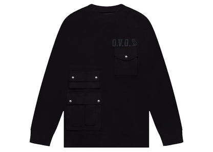 OVO Utility Crewneck Black