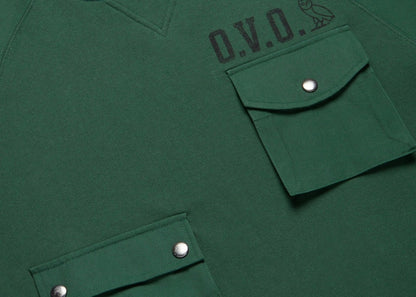 OVO Utility Crewneck Dark Green