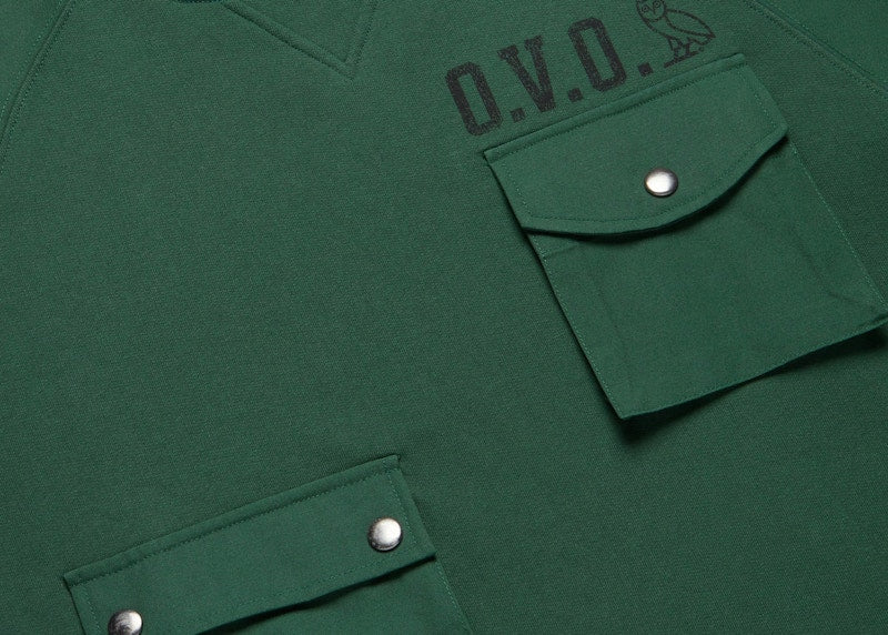OVO Utility Crewneck Dark Green
