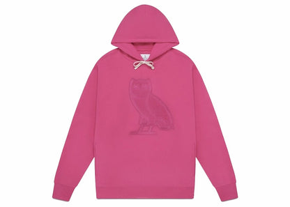 OVO Valentine's Sweeterman OG Owl Hoodie Fuschia
