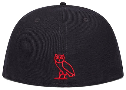 OVO Varsity New Era 59Fifty Fitted Cap Dark Navy