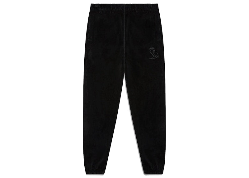 OVO Velour Track Pant Black