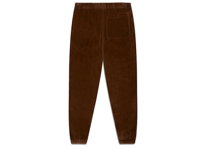 OVO Velour Track Pant Brown