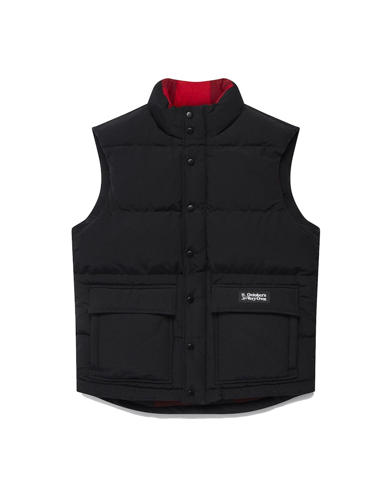 OVO Vintage Puffer Vest Black