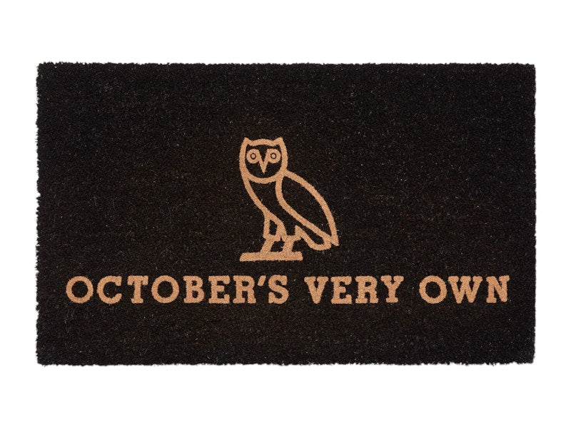 OVO Welcome Mat Black/Gold