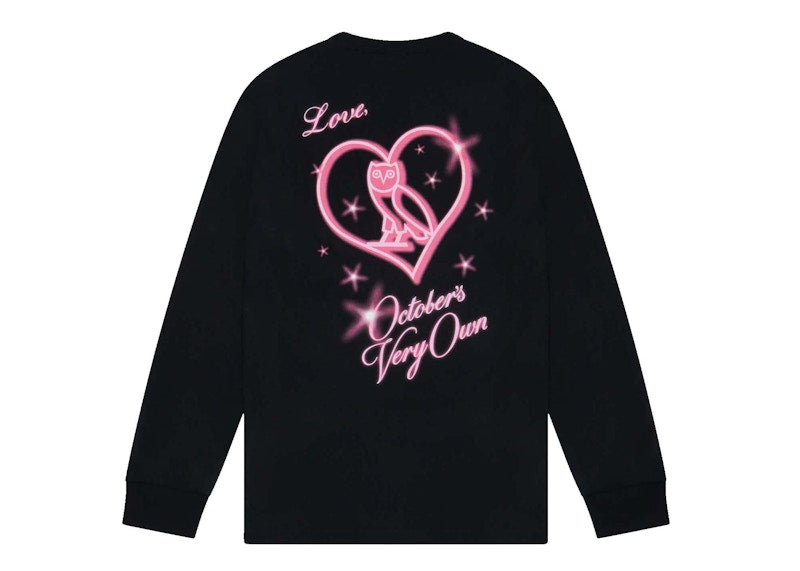 OVO With Love Longsleeve T-shirt Black