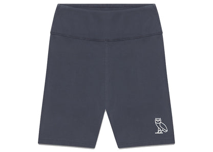 OVO Womens Garment Dye Bike Short Odyssey Blue