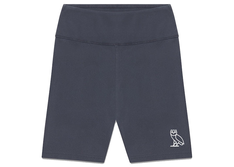 OVO Womens Garment Dye Bike Short Odyssey Blue