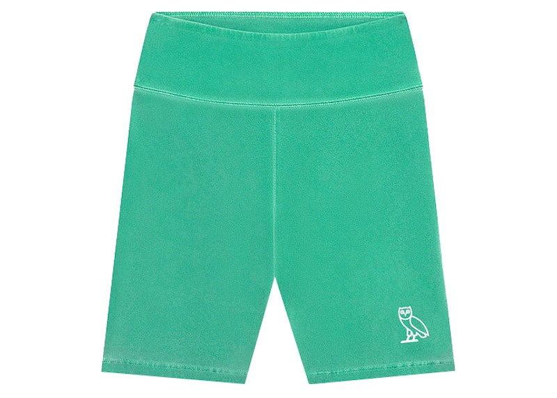 OVO Women's Garment Dye Bike Short (SS22) Green