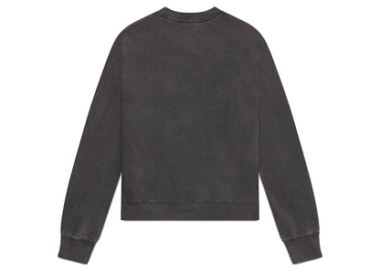 OVO Womens Garment Dye Crewneck Black