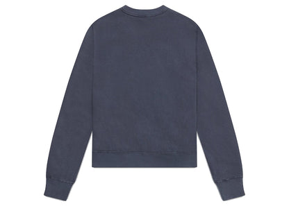 OVO Womens Garment Dye Crewneck Odyssey Blue