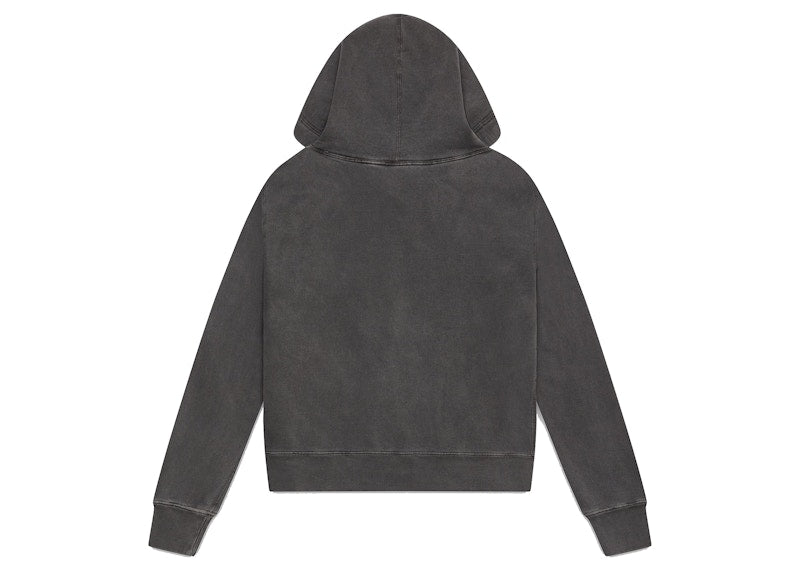 OVO Womens Garment Dye Hoodie Black