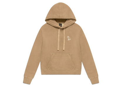 OVO Womens Garment Dye Hoodie Mousse