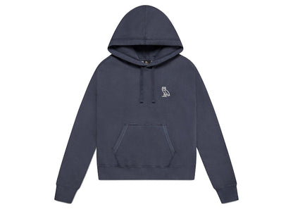 OVO Womens Garment Dye Hoodie Odyssey Blue