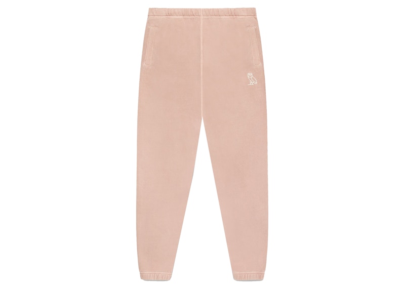 OVO Womens Garment Dye Sweatpant Rose