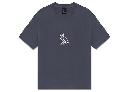 OVO Womens Garment Dye T-shirt Odyssey Blue