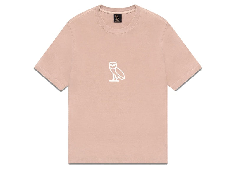 OVO Womens Garment Dye T-shirt Rose