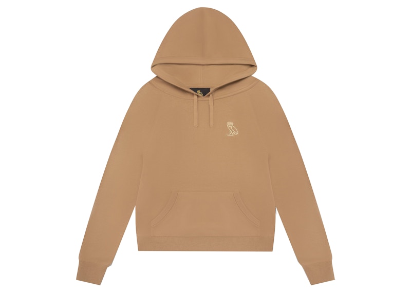 OVO Womens Knit Hoodie Tan